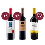 Pack 3 Portalegre tinto + 3 Conventual Reserva Tinto + 2 Quinta da Cabaça