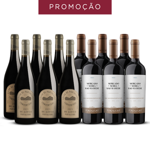 6 Conventual Tinto + 6 Morgado da Serra de São Mamede Tinto